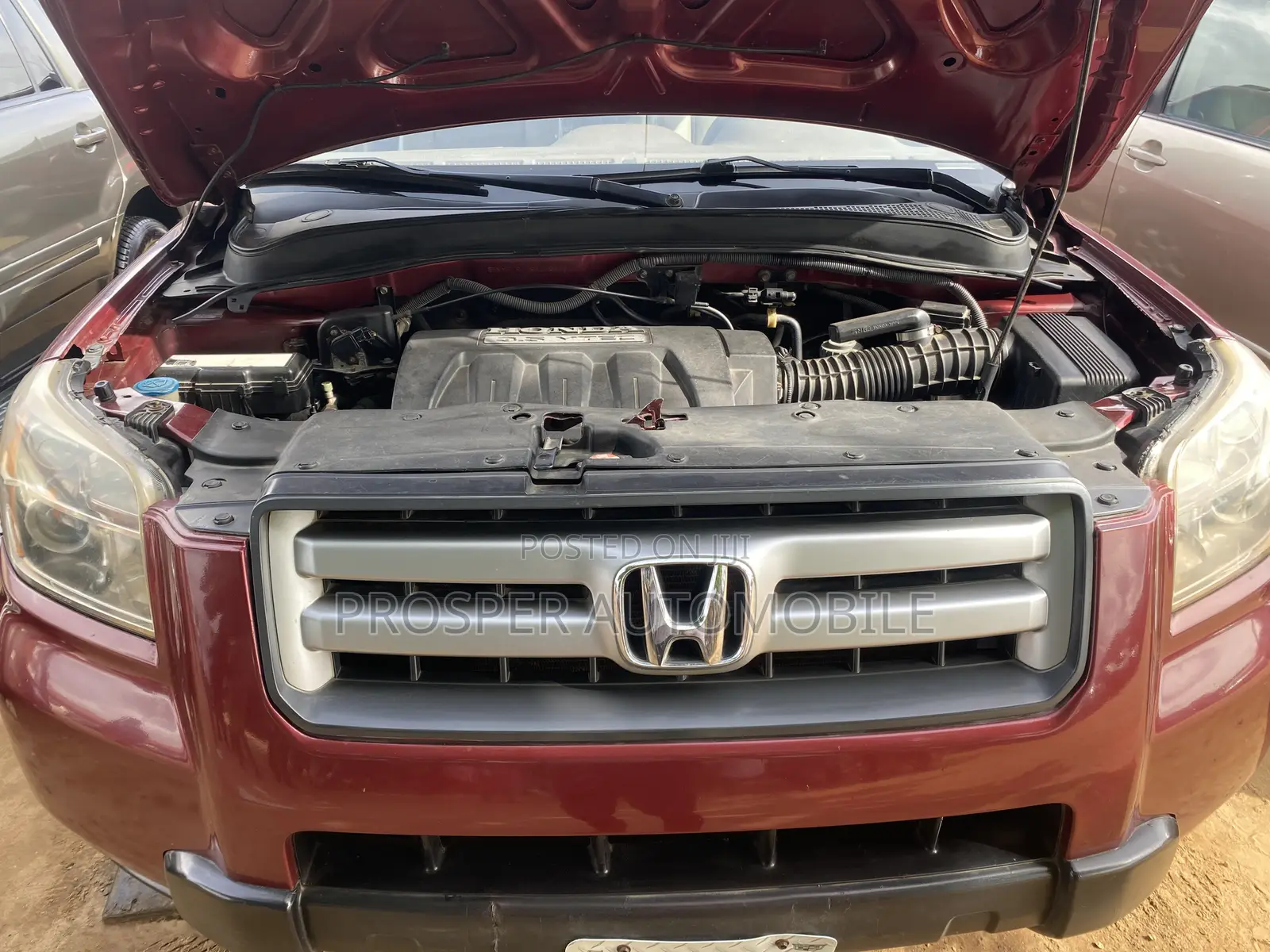 Honda Pilot 2008 Red