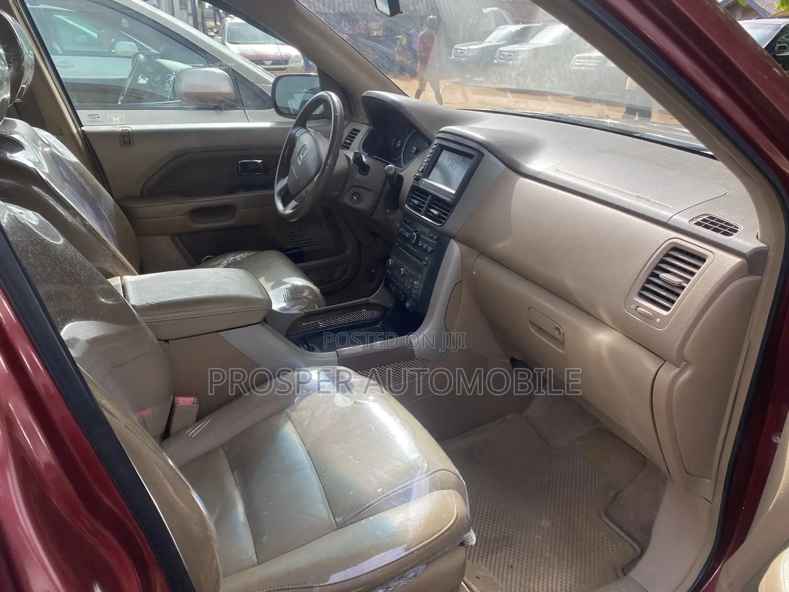 Honda Pilot 2008 Red