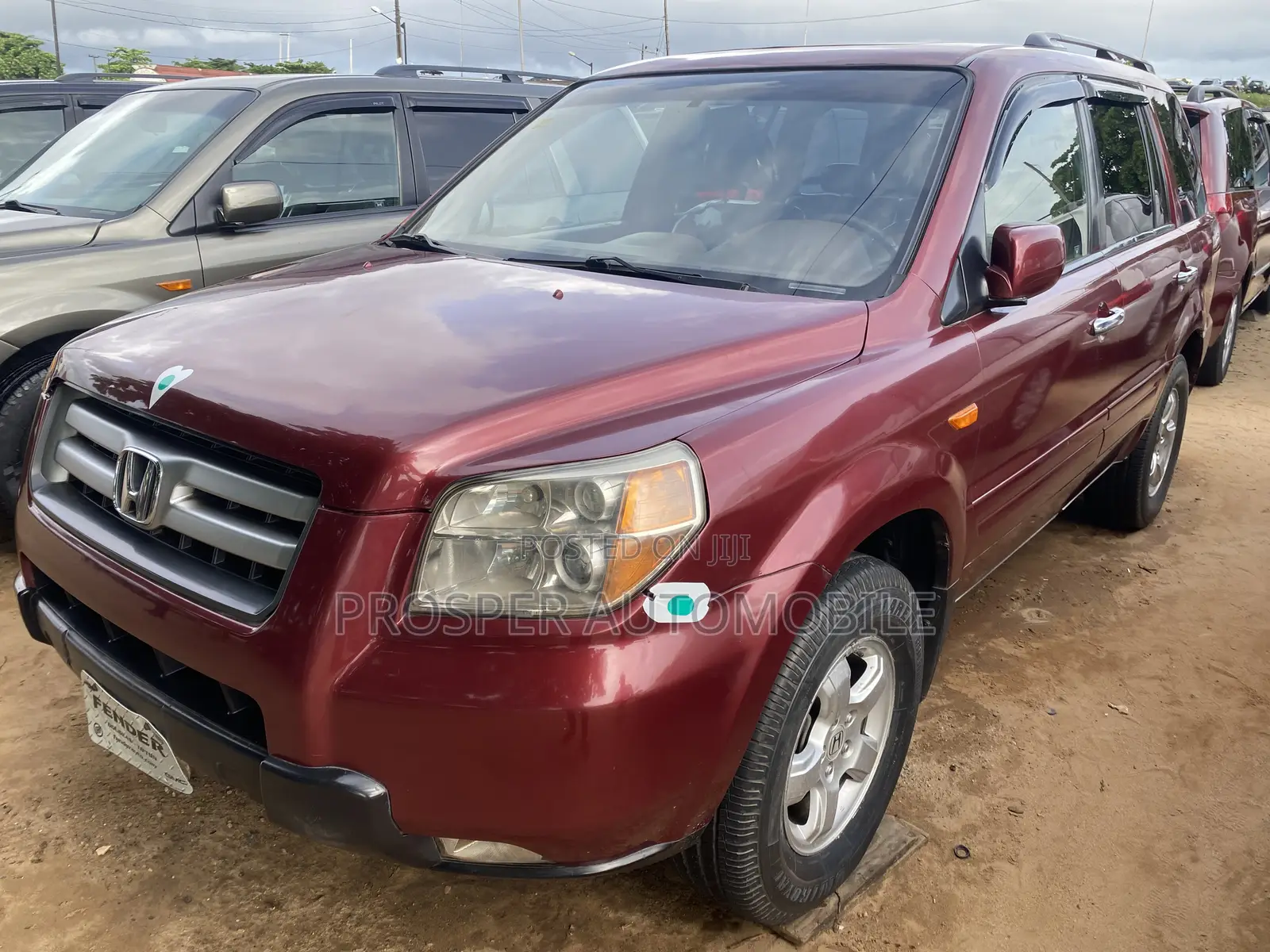Honda Pilot 2008 Red