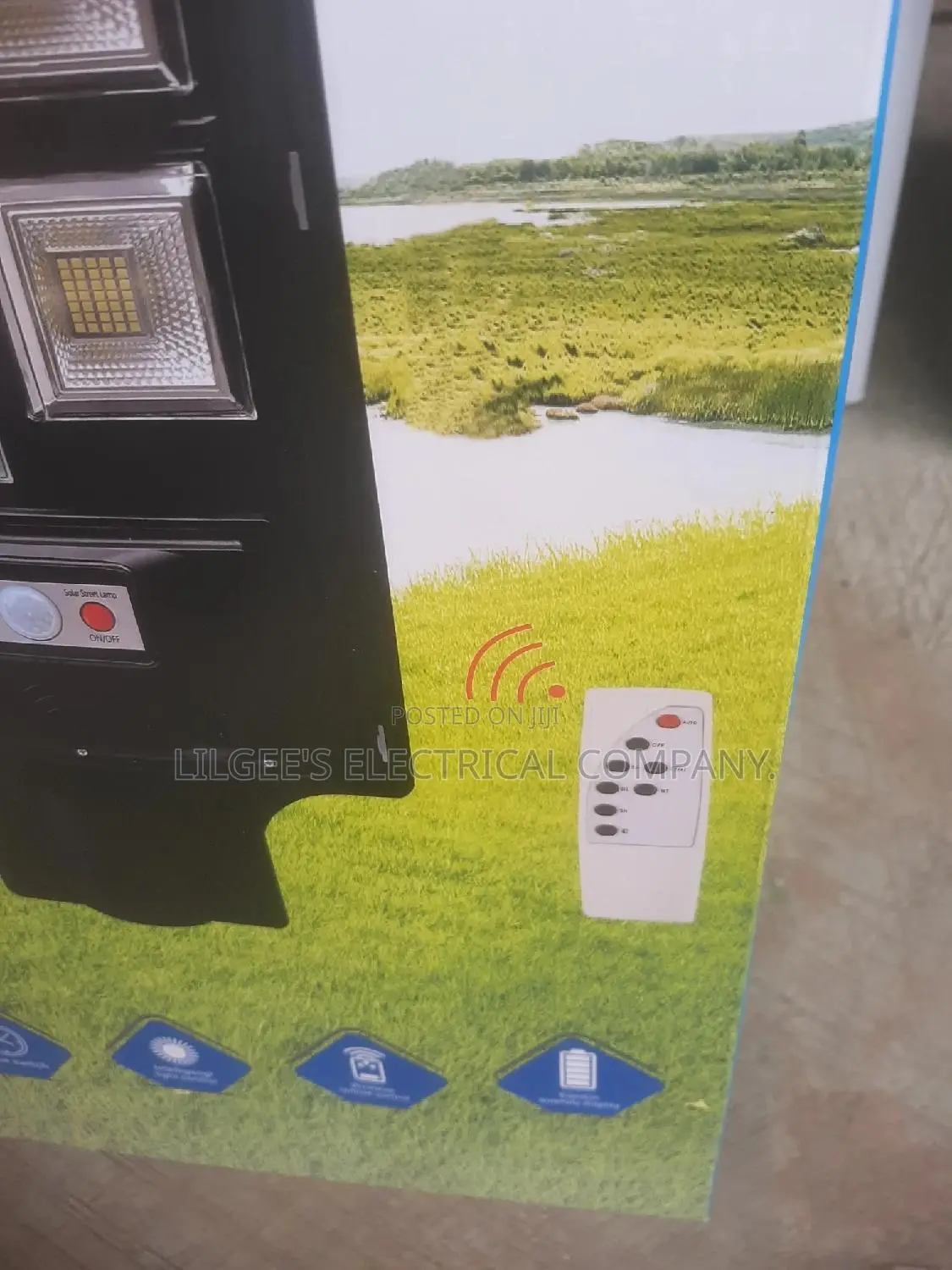 Led Solar Street Lamp With Remote Control