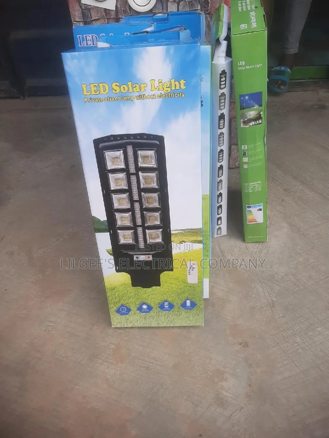 Led Solar Street Lamp With Remote Control