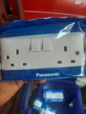 Original Panasonic W1 13 Amps Double Socket
