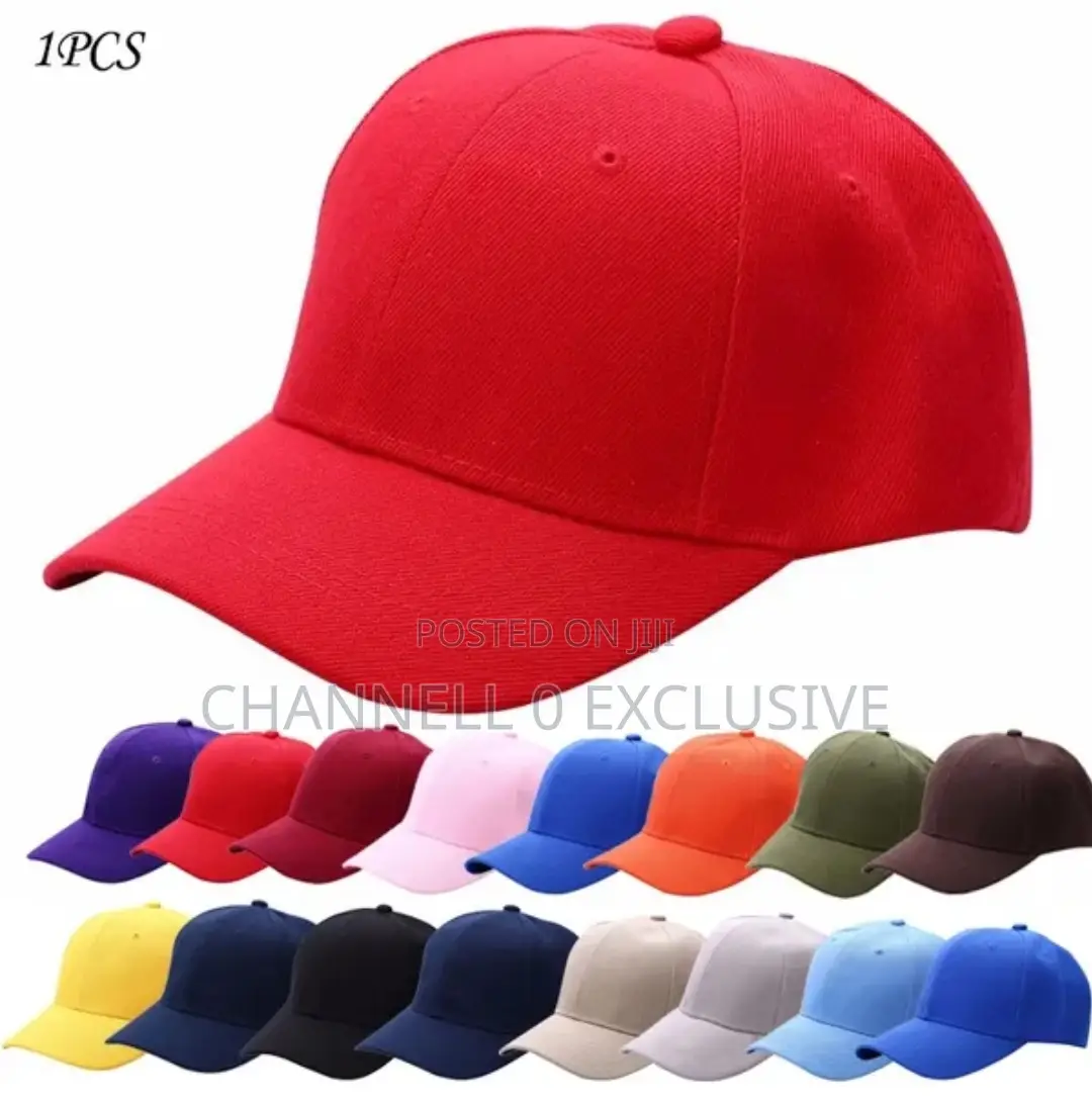 Brand New Unisex Plain Facecap