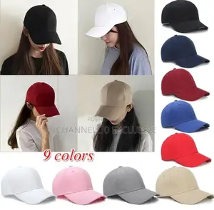 Brand New Unisex Plain Facecap