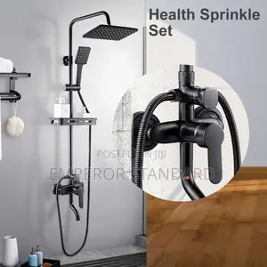 Original Black Standing Shower Mixer