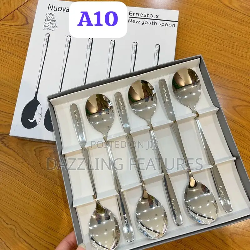 Quality Steel Spoon 6pcs