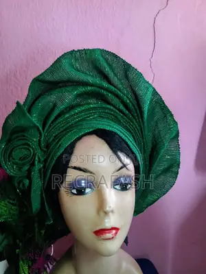 Aso-Oke Pre-Tied and Auto Gele