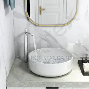Brass Single High Neck Pillar Tap for Wash Basin Mixer