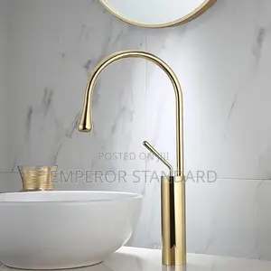 Bathroom Basin Brass - Hot and Cold Water Mixer Tap