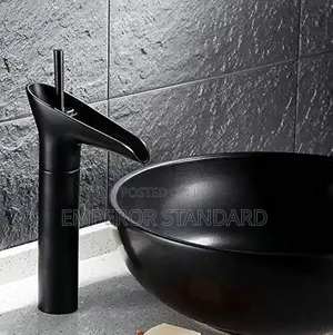 Waterfall Brass Single Lever Hot and Cold Basin Mixer