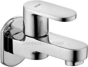 EVA6505, Brass Bib Cock With Wall Flange