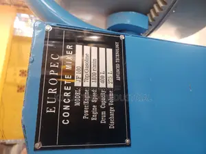 Concrete Mixer 400l Diesel Engine