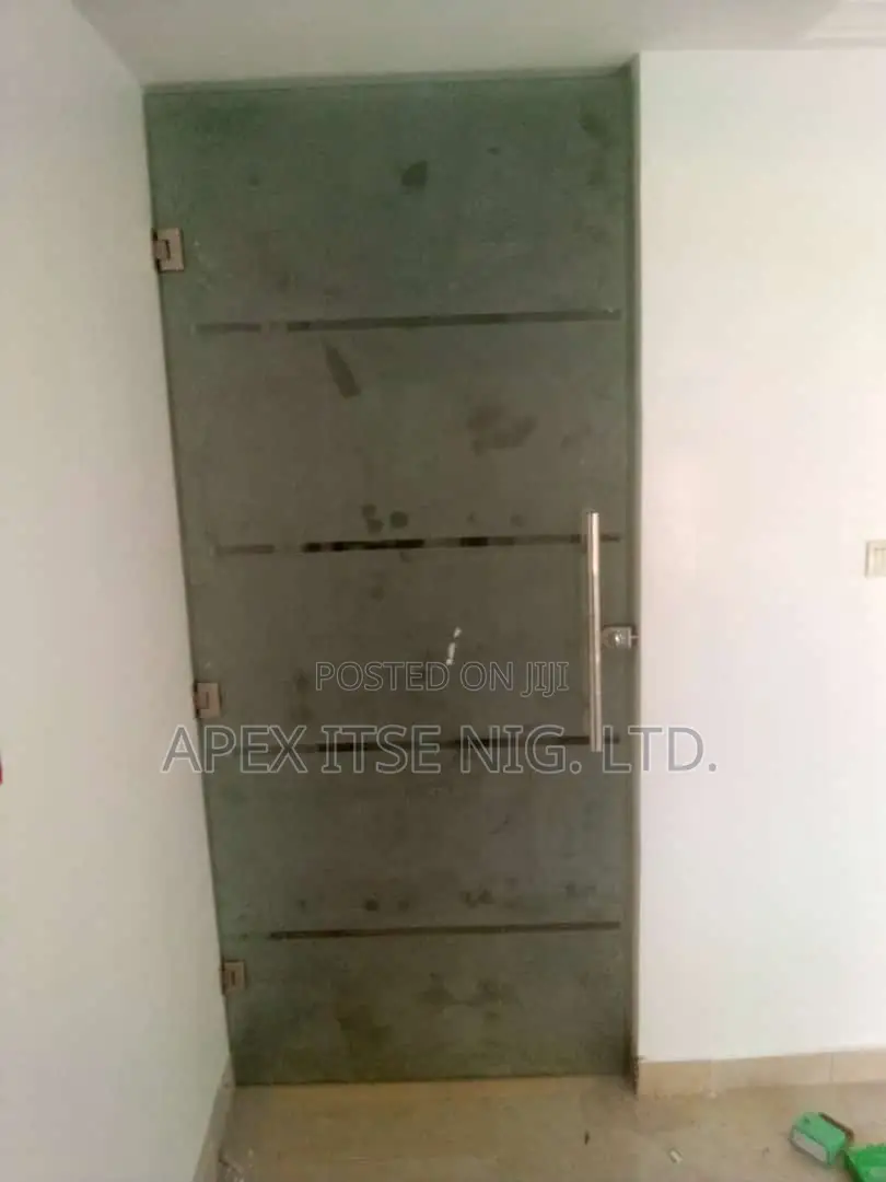 Water Mark Bathroom Glass Door