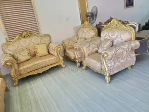 7seater Imported Turkish Royal Fabric Sofa Chair