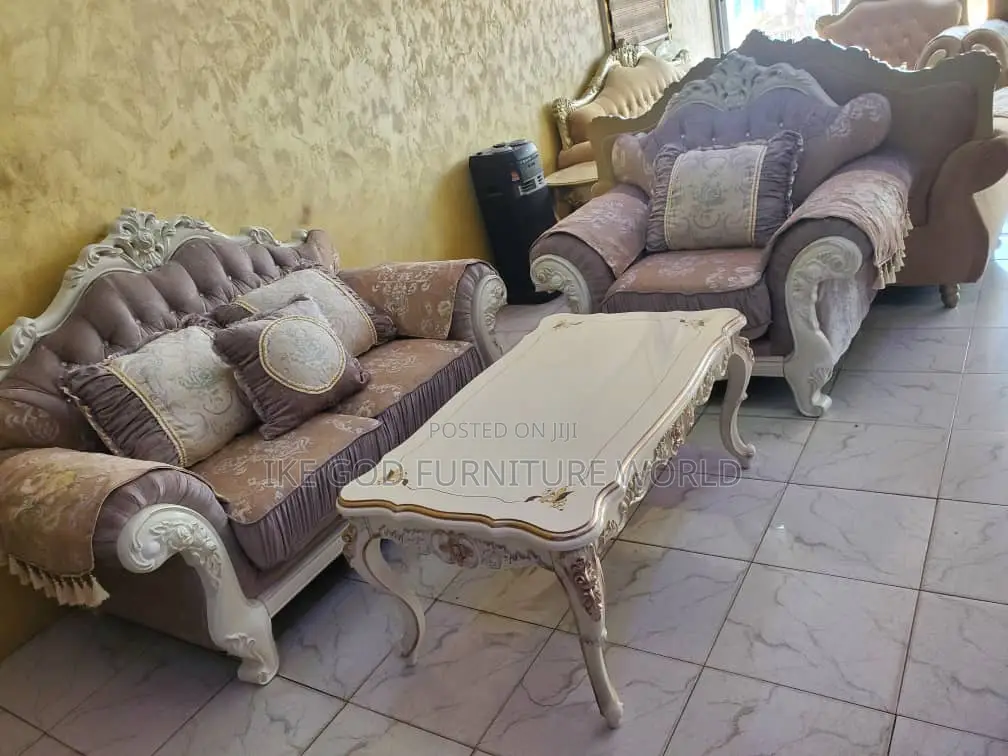7seater High Quality Turkish Royal Fabric Sofa Chair