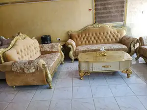 7seater Imported Turkish Royal Fabric Sofa Chair