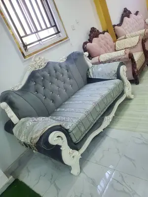 7seater Imported Turkish Royal Fabric Sofa Chair