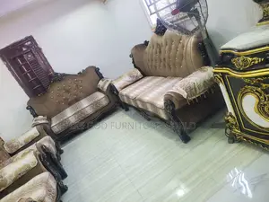 7seater Imported Turkish Royal Fabric Sofa Chair