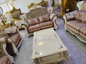 7seater Imported Turkish Royal Fabric Sofa Chair