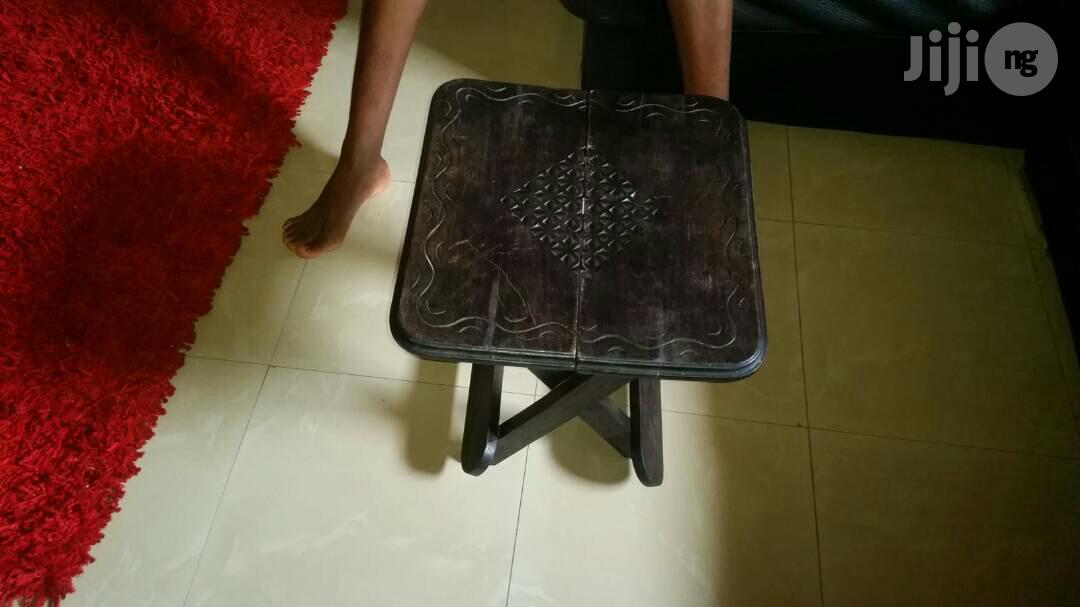 Pure Wood Craft Side Stool