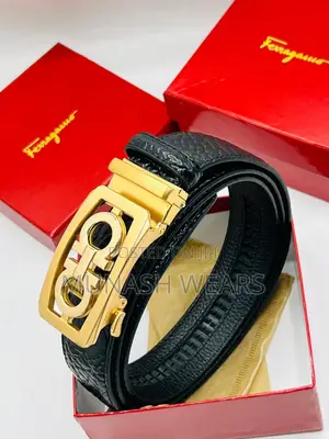 Original Leather Feragamo Belt