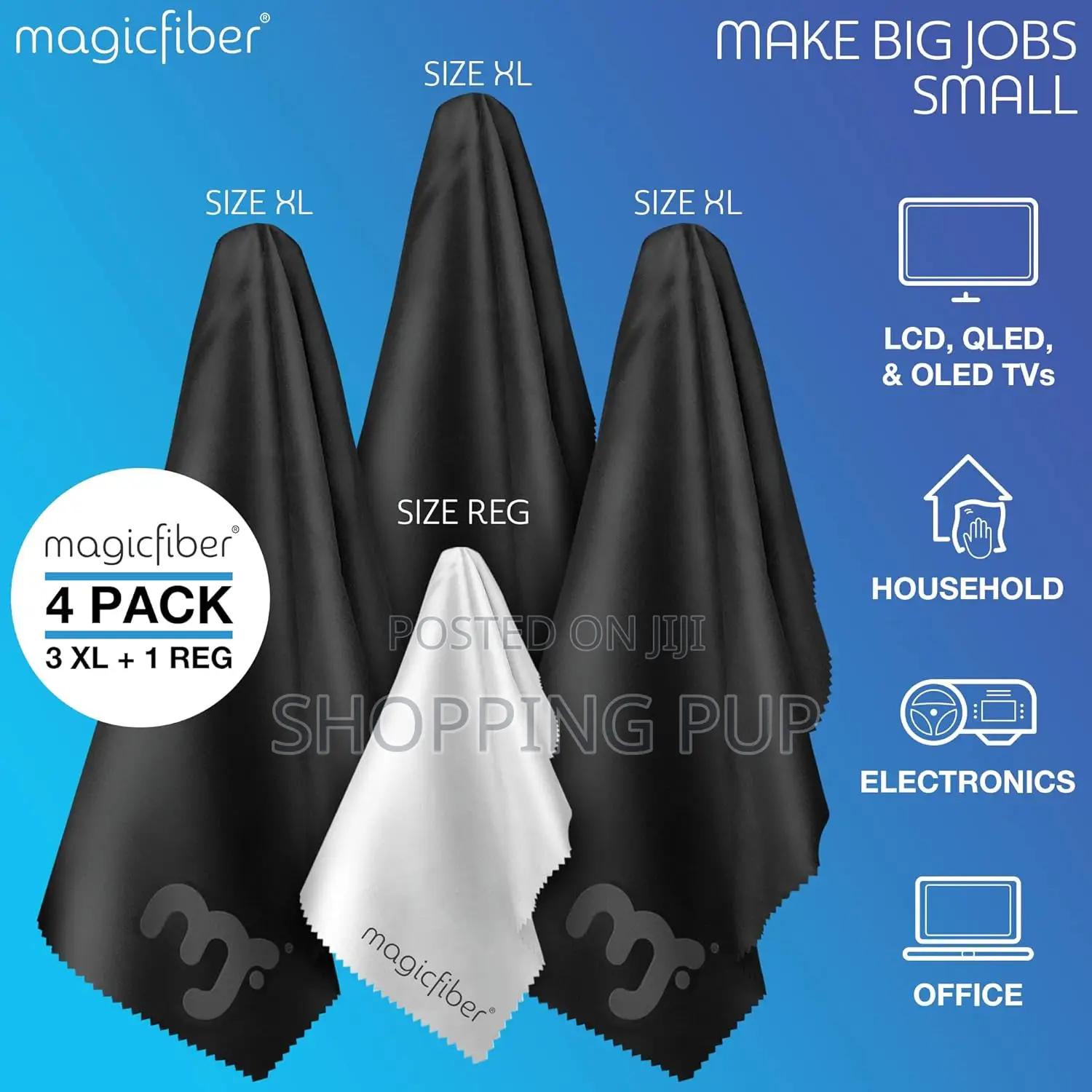 Magicfiber Extra Large Pack (4 Pack) - Brand New