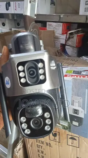CCTV Solar PTZ 4g Dual Lens Camera