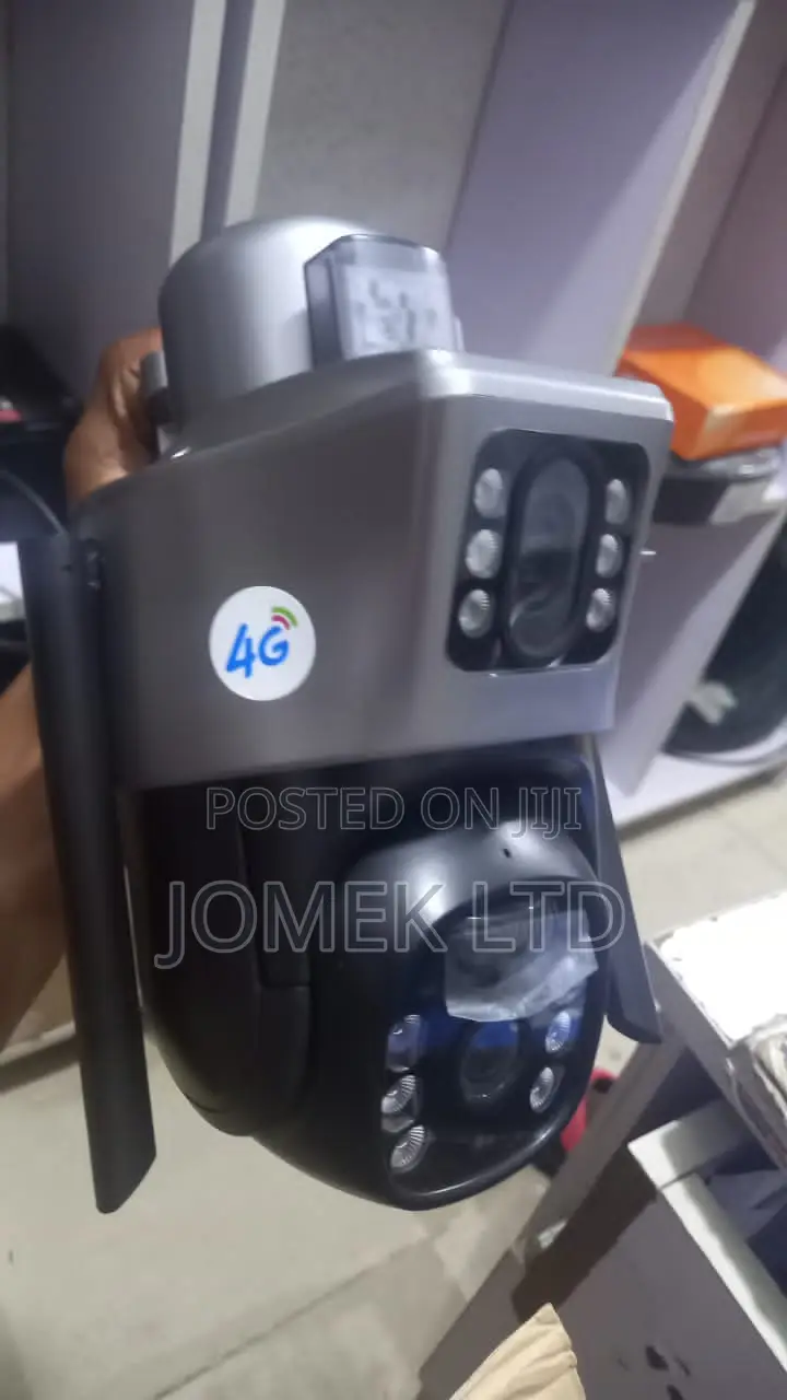CCTV Solar PTZ 4g Dual Lens Camera