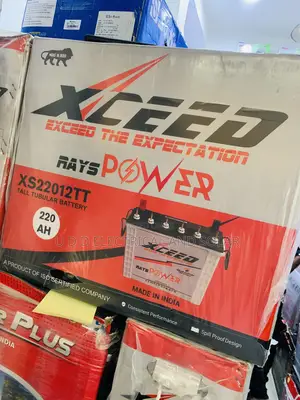 RAYS POWER 220ahs Tubular Battery Made in India