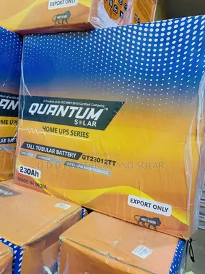 230ah Quantum Tubular Battery Very Strong Made in India