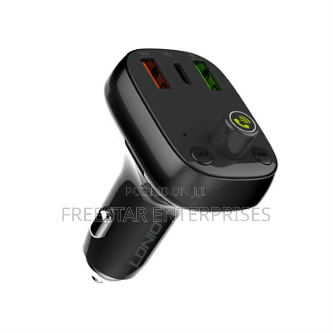 Ldnio Fm Transmitter Car Charger 3 USB Pd. Ldnio Mp3 Player