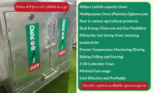 400pcs Catfish Capacity High-Performance Fast Drying Ovens
