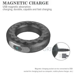 Vibrating Cock Ring With Remote Control. Delay Ejaculation
