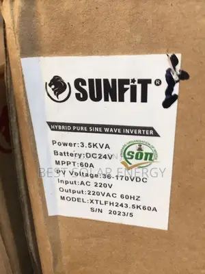 Sunfit 3.5kva Inverter Hybrid 24v