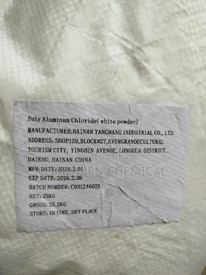 Poly Aluminum Chloride White Pac