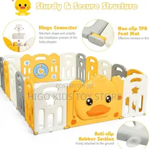 Foldable Indoor Playpen With 50pcs of Balls