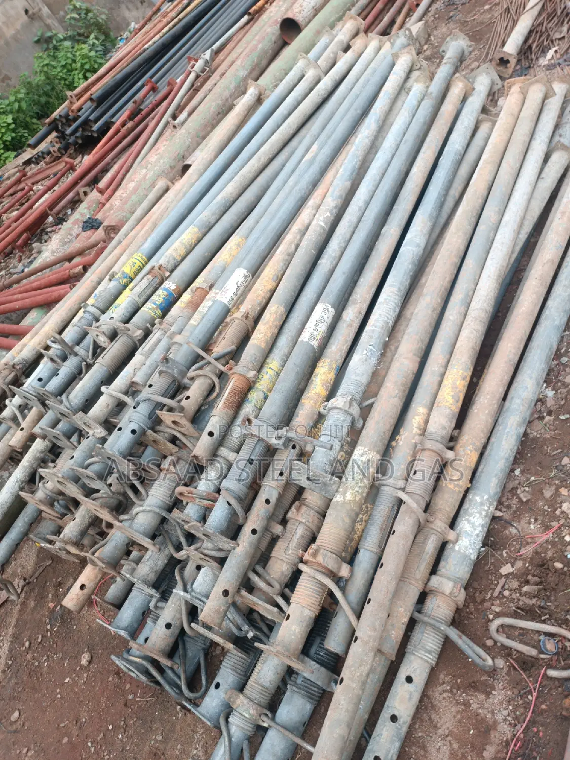 Acrow Props Used