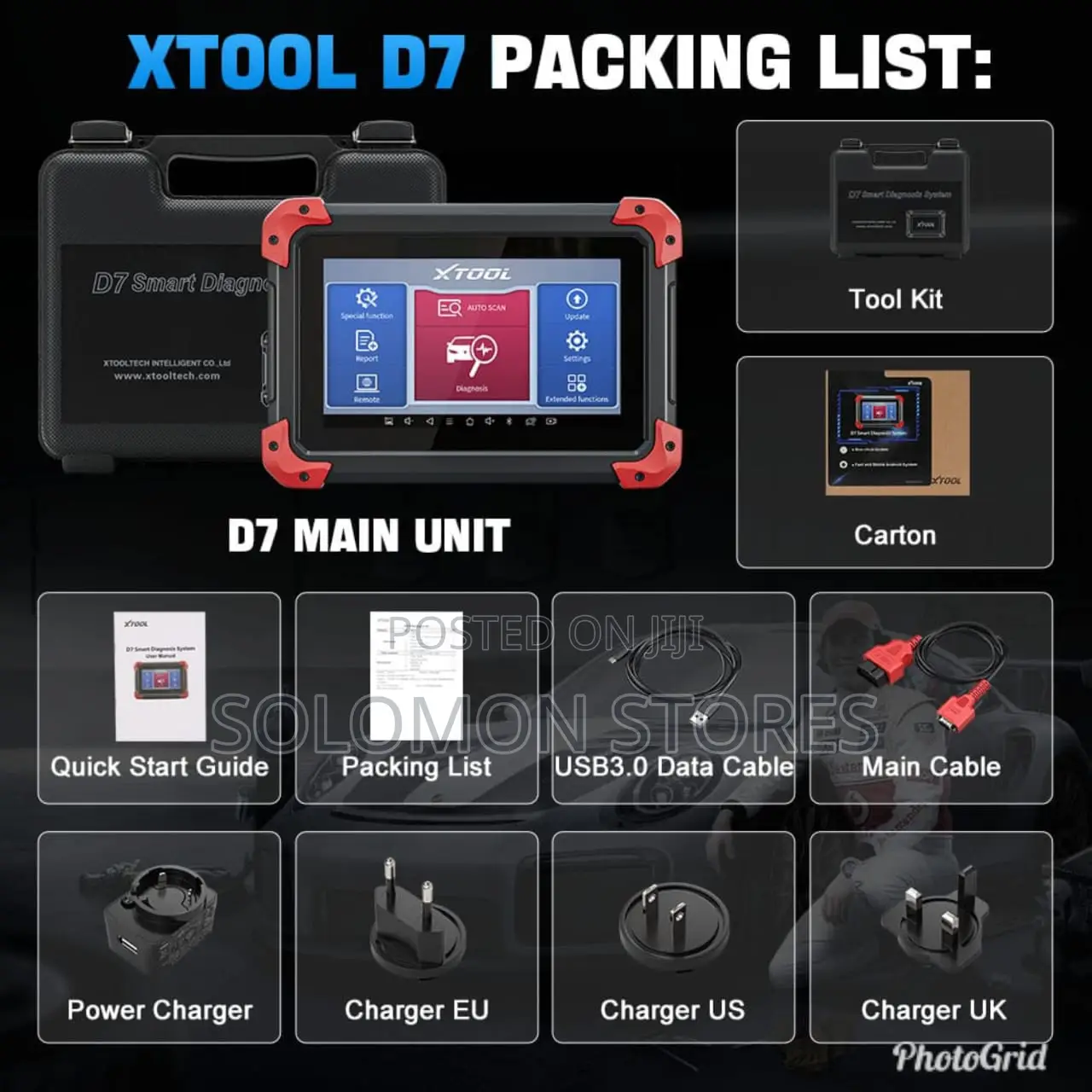 Xtool D7 Obd2 Scanner Wolf