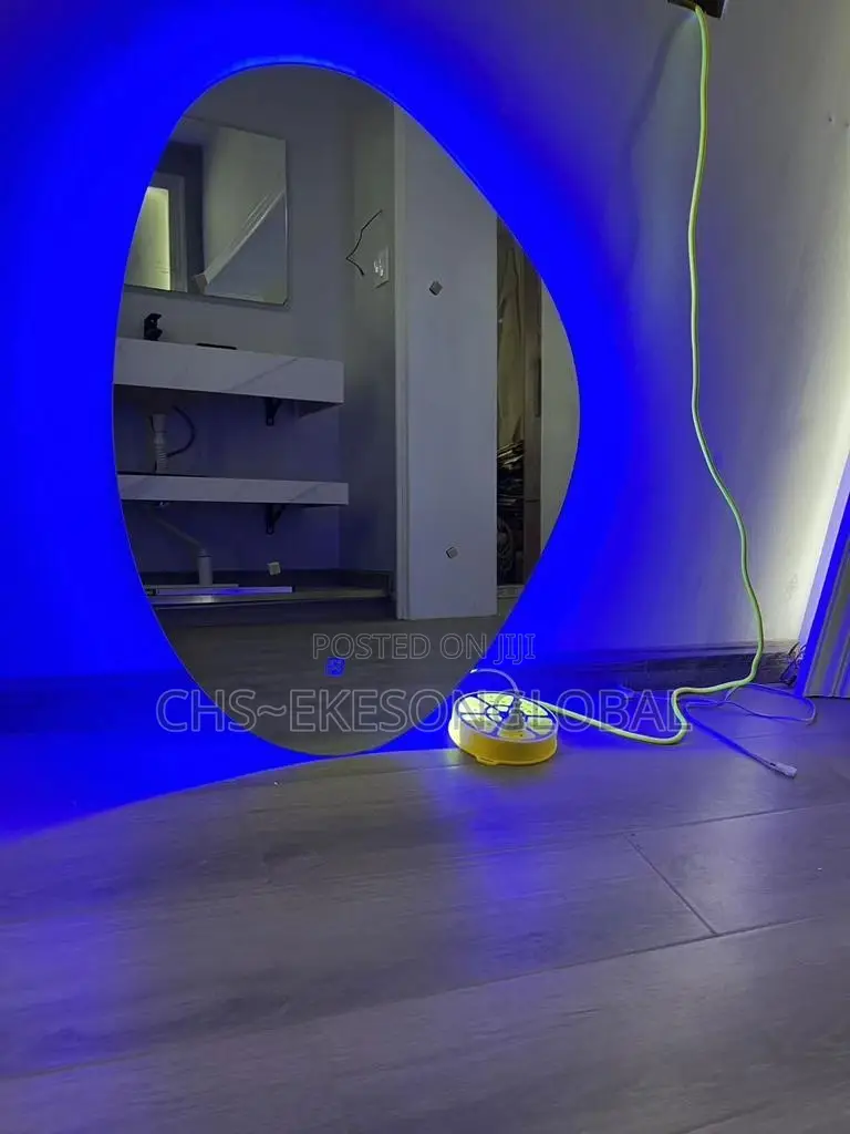Latest Shapeless Design Led Mirror With 3color Light