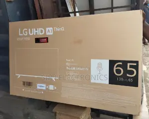 65" LG Smart Uhd Television+ Netflix + Youtube+ Warranty