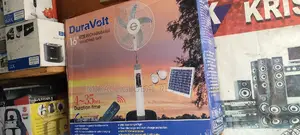 Duravolt Rechargeable Fan With Solar Lights