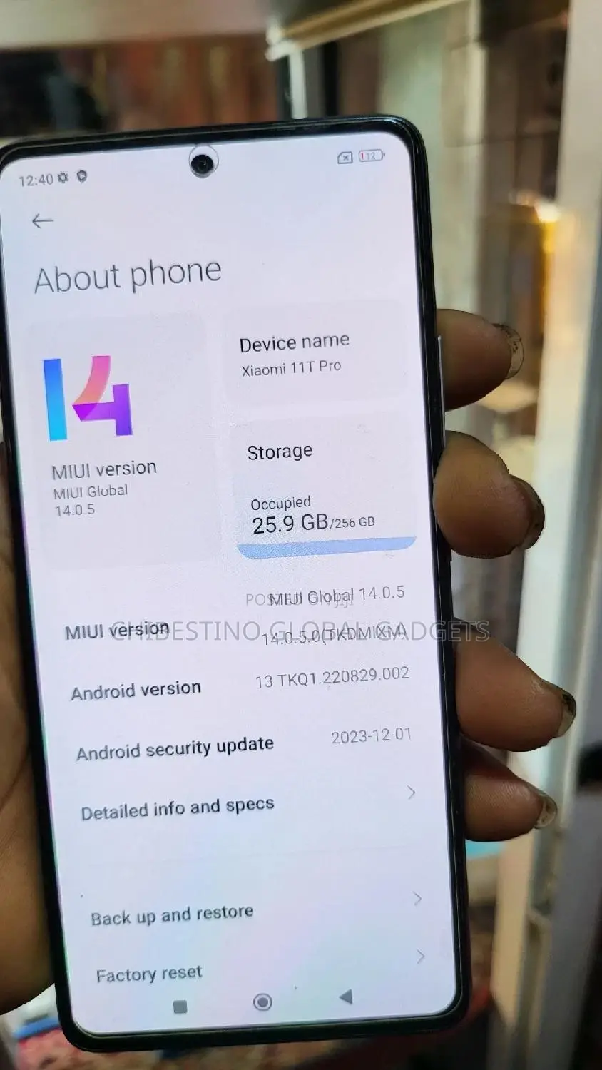 Xiaomi 11T Pro 256 GB White