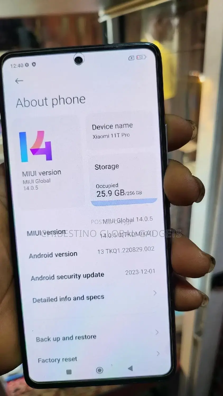 Xiaomi 11T Pro 256 GB White