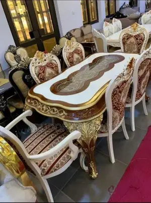 Royals Golden White Tables