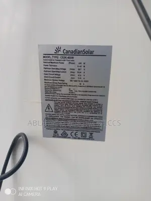 400w Canadian Mono Crystalline Panel.