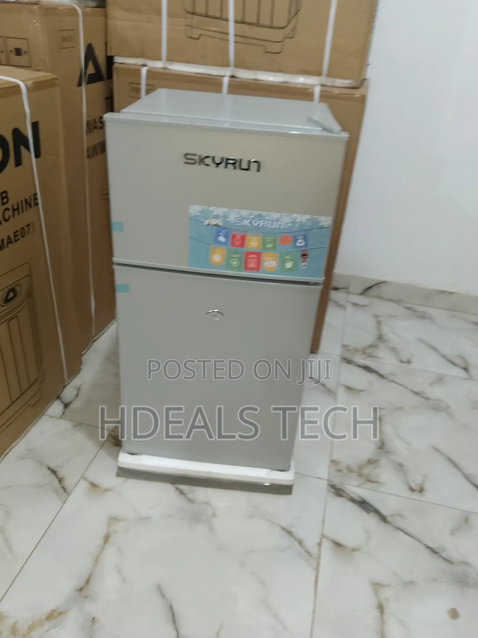 Skyrun 90-Litres Double Door Fridge BCD-85HC