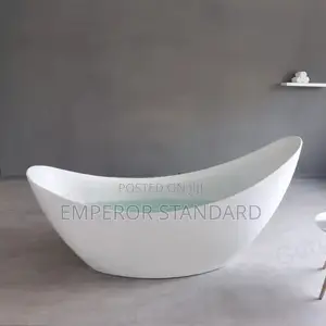 Bathtub White Indoor Acrylic Bathroom Soaking Corner Bathtub