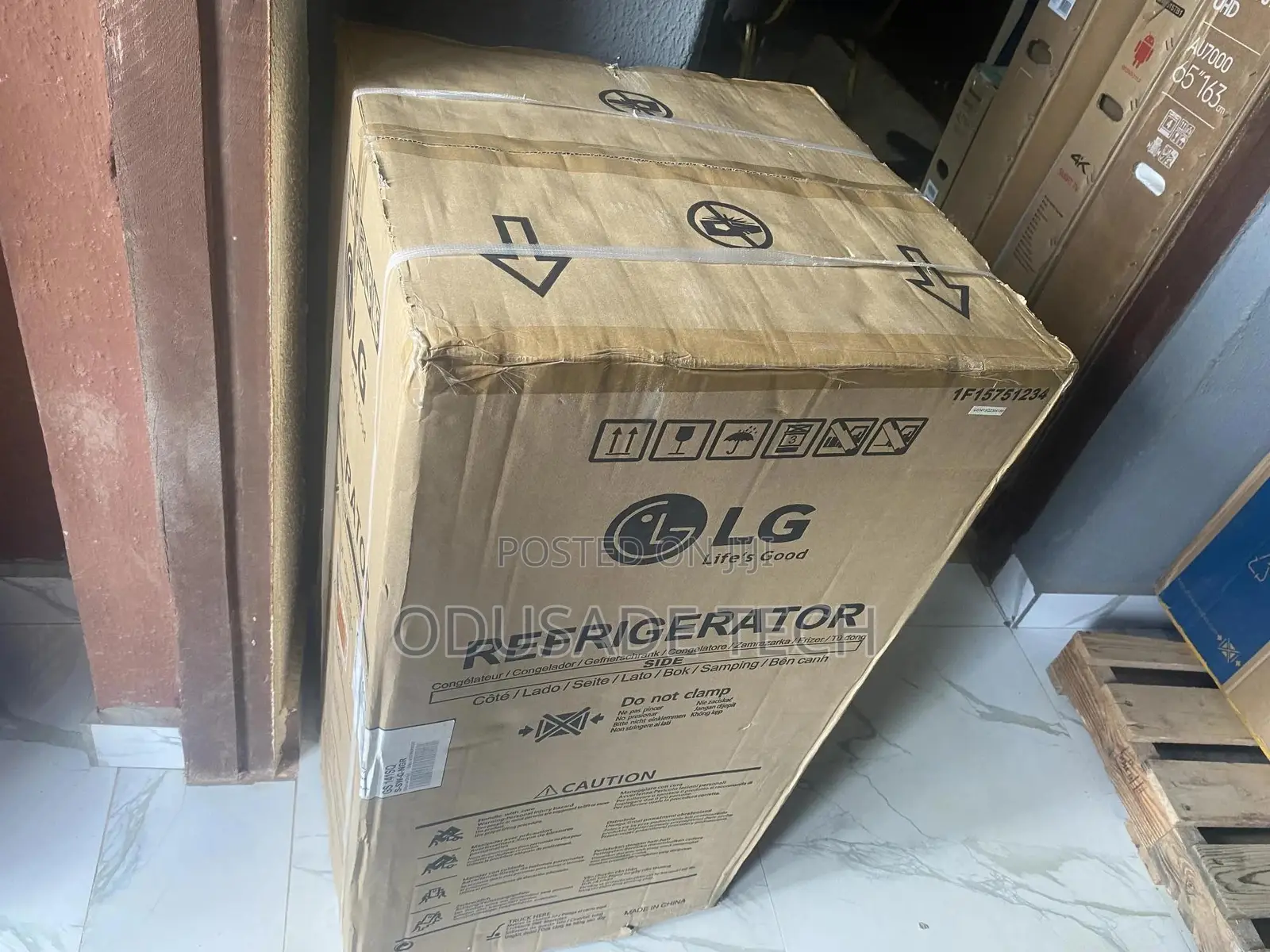 New GS 141sq LG Double Door Refrigerator