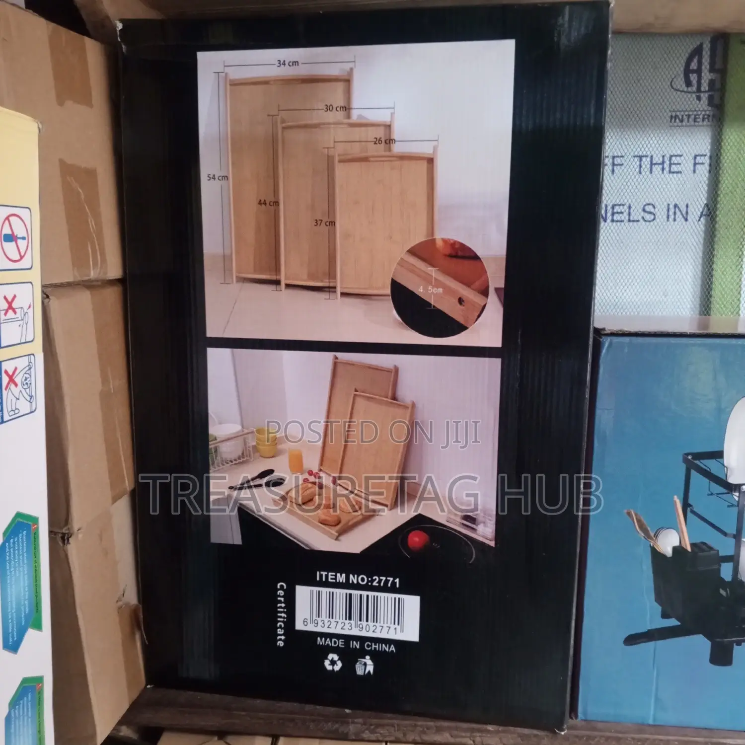 3 PCS Wooden Tray