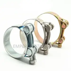 Hose Clamp T-Bolt Tube Clamps Stainless Steel Pipe Clamp